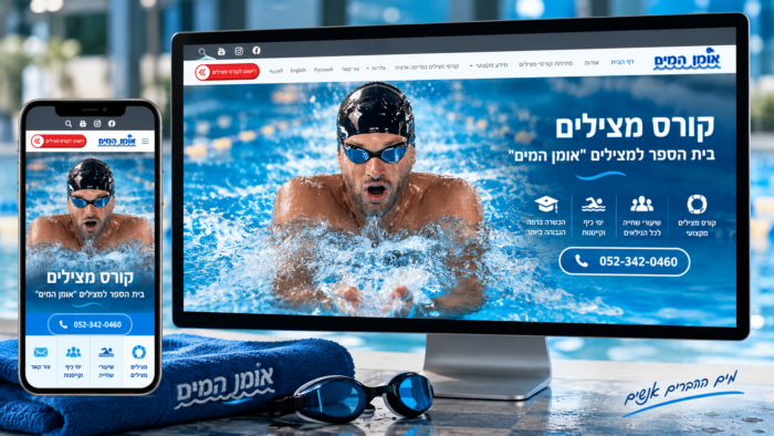 אומן המים – מערכת קורסים והכשרת מצילים