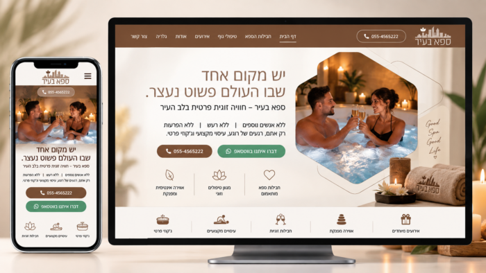 ספא בעיר – אתר ספא זוגי
